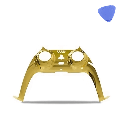 Gold Metallic PS5 Controller Faceplate Trim