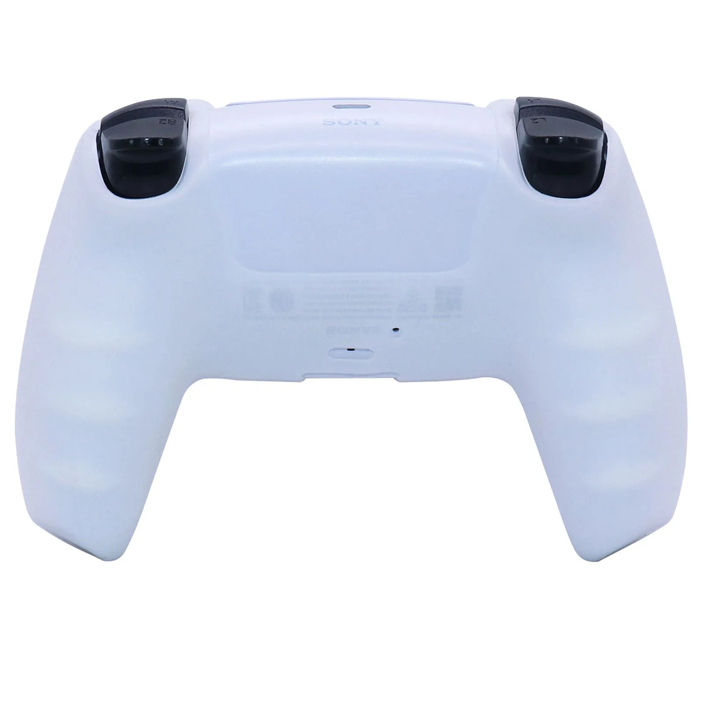 White Glow in Dark PS5 Controller Silicone Cover Back