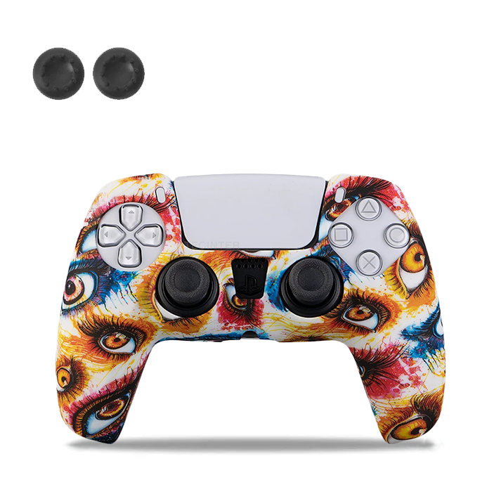 Eyes Everywhere PS5 Controller Silicone Cover