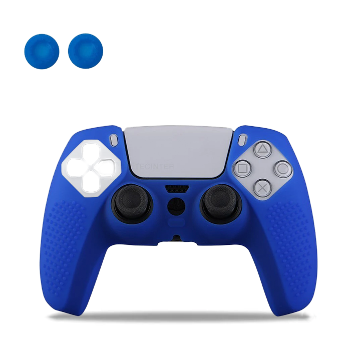 Blue PS5 Controller Silicone Cover