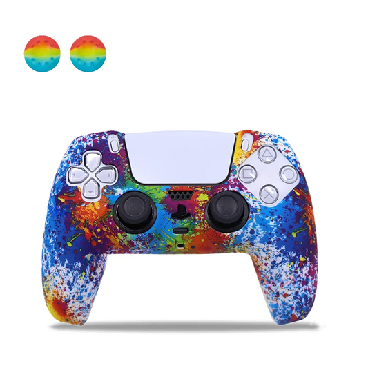 Splash Art PS5 Controller Silicone Cover