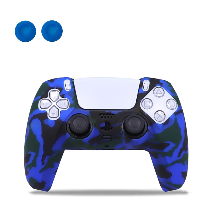 Navy Camo PS5 Controller Silicone Cover