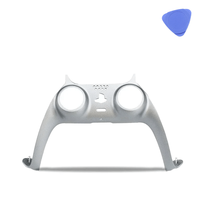 Matte Silver PS5 Controller Faceplate Trim