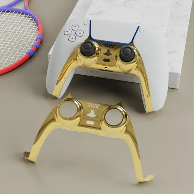 Preview Gold Metallic PS5 Controller Faceplate Trim