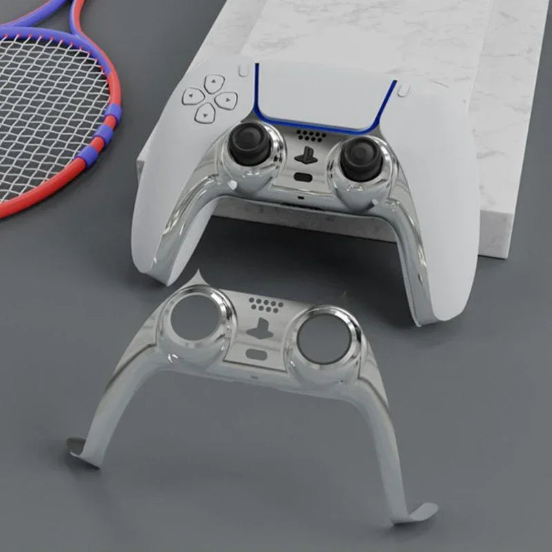 Preview Silver Metallic PS5 Controller Faceplate Trim