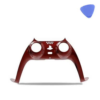 Red Metallic PS5 Controller Faceplate Trim