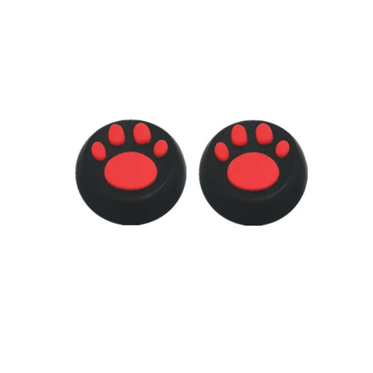 Red Paws PS5 Controller Thumbstick Grips