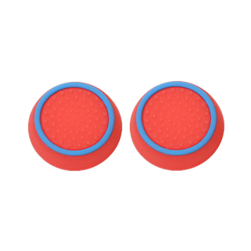 Orange Blue PS5 Controller Thumbstick Grips