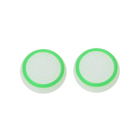 White Green PS5 Controller Thumbstick Grips