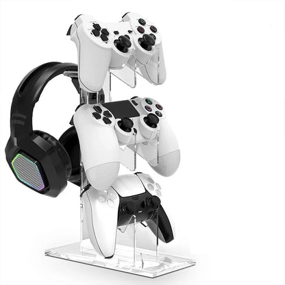 Transparent 3-layer PS5 Controller Holder Stand