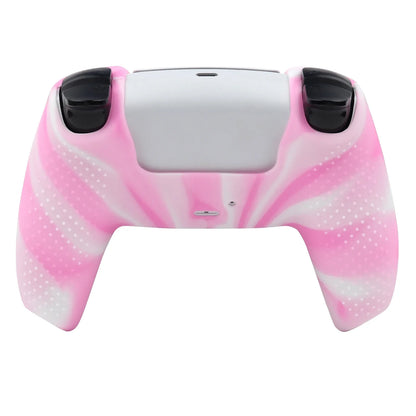 Pink Swirl PS5 Controller Silicone Cover Back