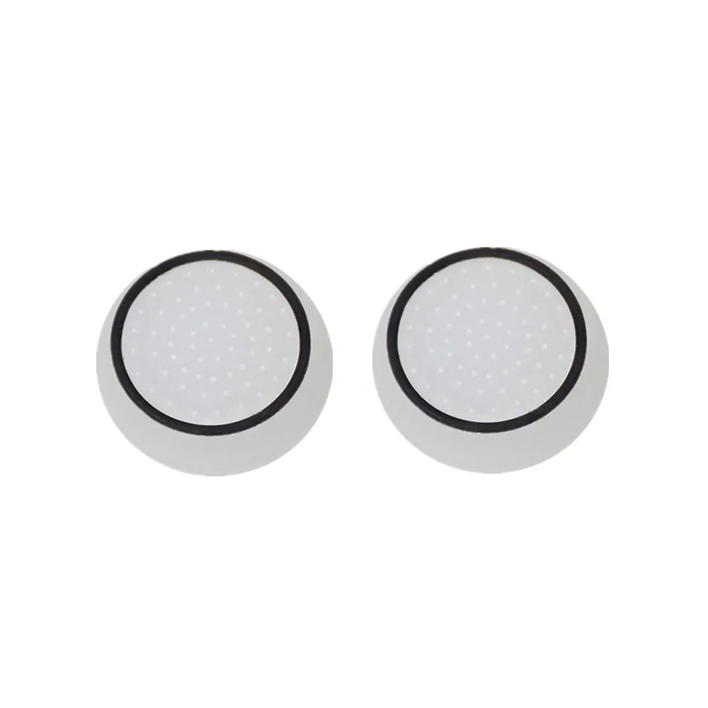 White Black PS5 Controller Thumbstick Grips