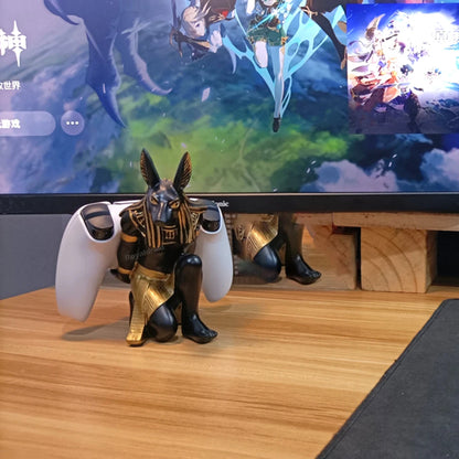 Anubis PS5 Controller Holder Stand Showcase