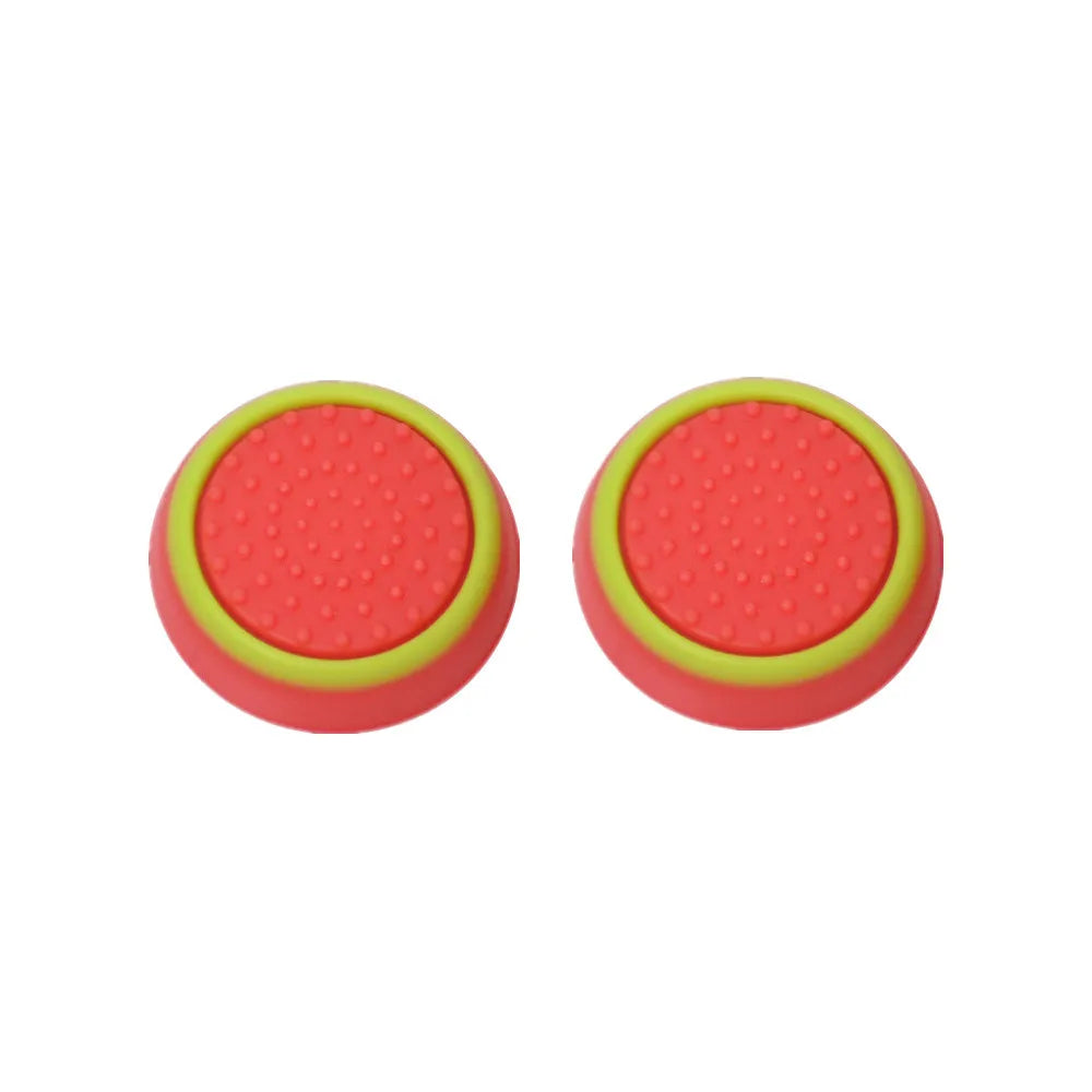 Orange Yellow PS5 Controller Thumbstick Grips