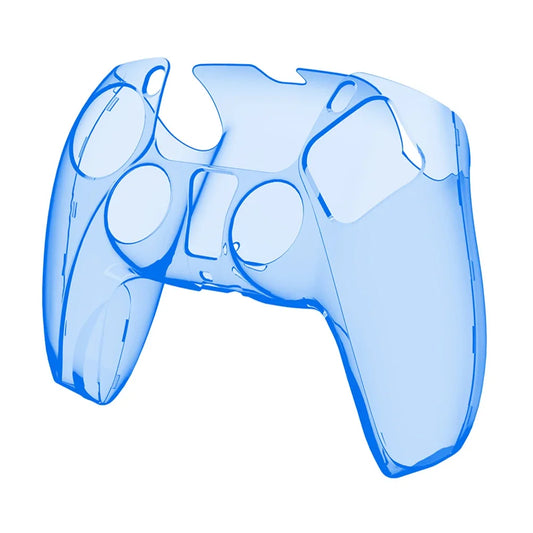 Transparent Blue PS5 Controller Shell