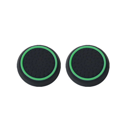 Black Green PS5 Controller Thumbstick Grips