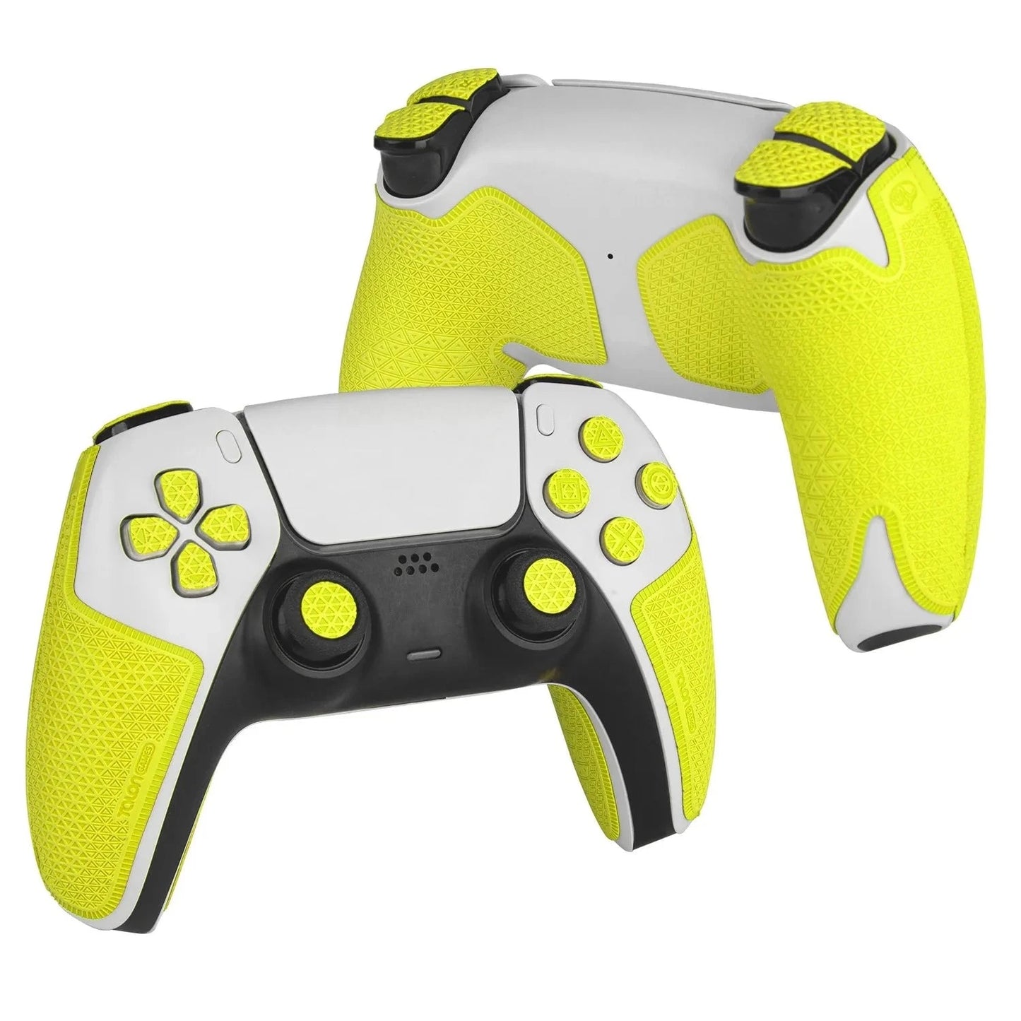 Yellow PS5 Controller Performance Grips