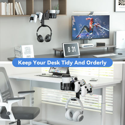 Stand 5 in Desk Clamp PS5 Controller Holder Stand Showcase