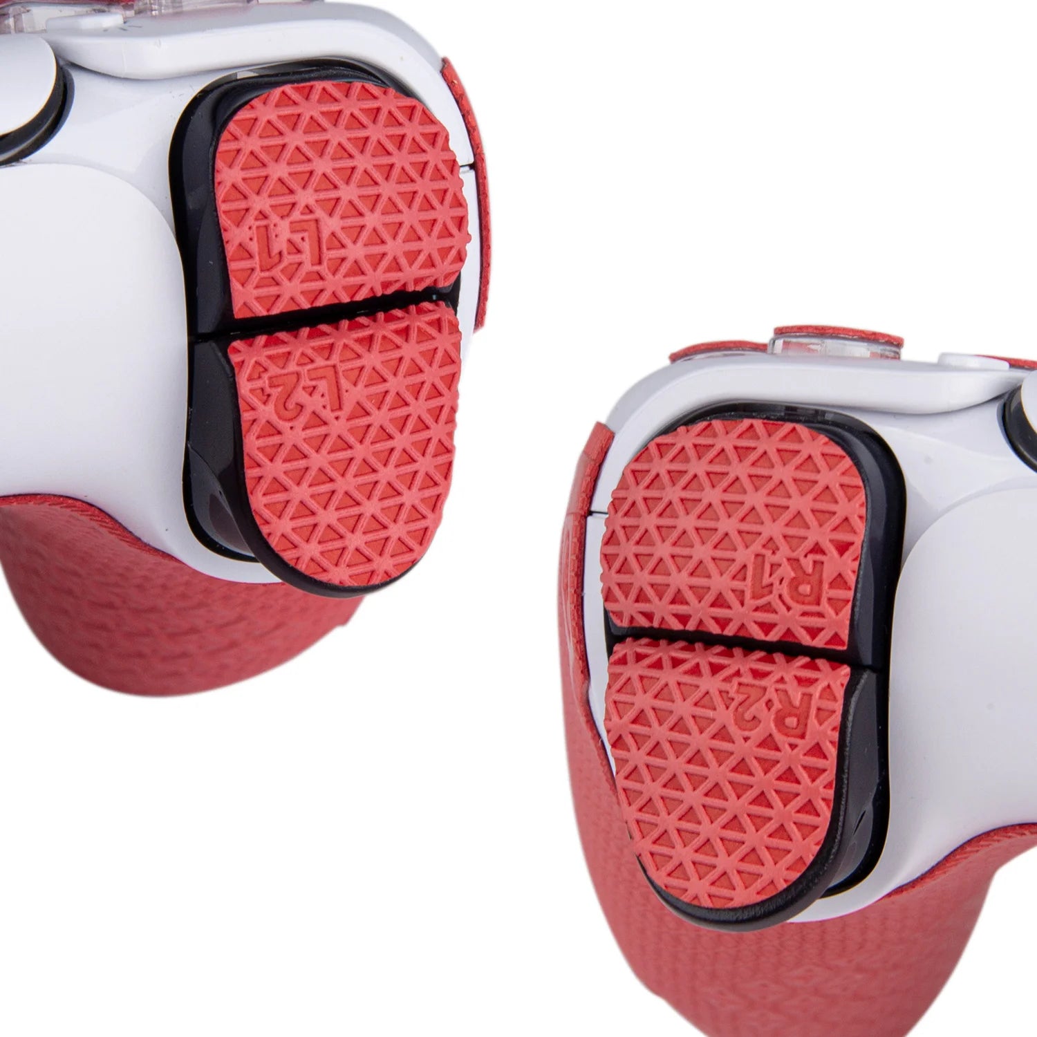 Red PS5 Controller Performance Grips Top