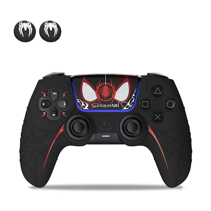 Spiderman Miles PS5 Controller Silicone Cover